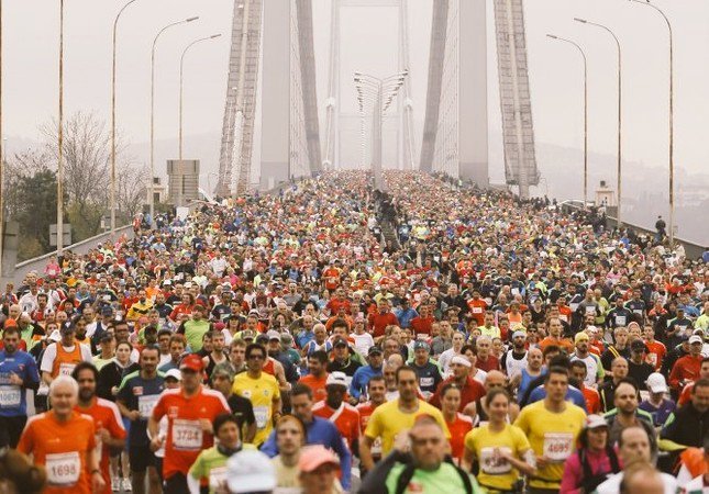 First Full Marathon - Crossing the bridge in Istanbul - Part 2